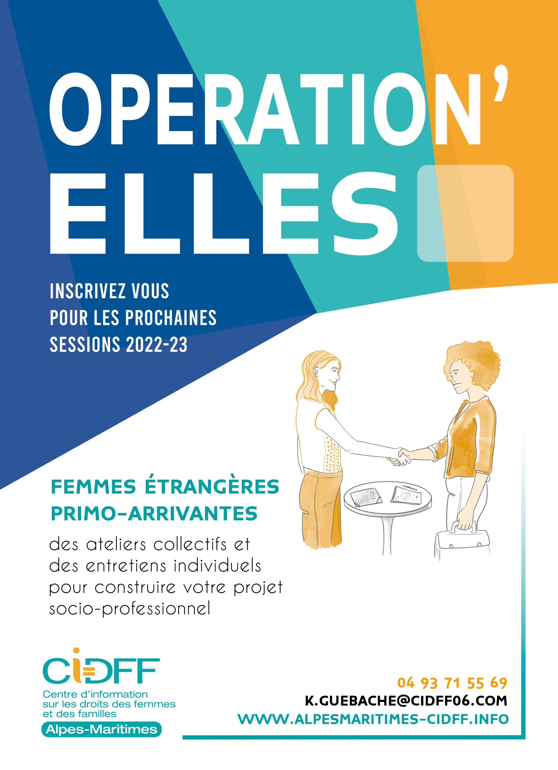 Operation'elles Flyer - CIDFF phocéen